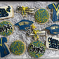 Custom Grad cookie set (6 and 12 count)