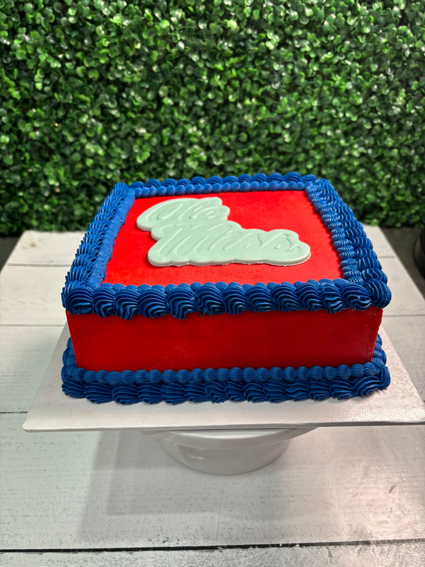 Hotty Toddy Signature Cake- ONE LAYER SQUARE
