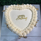 Two Layer Heart Cakes