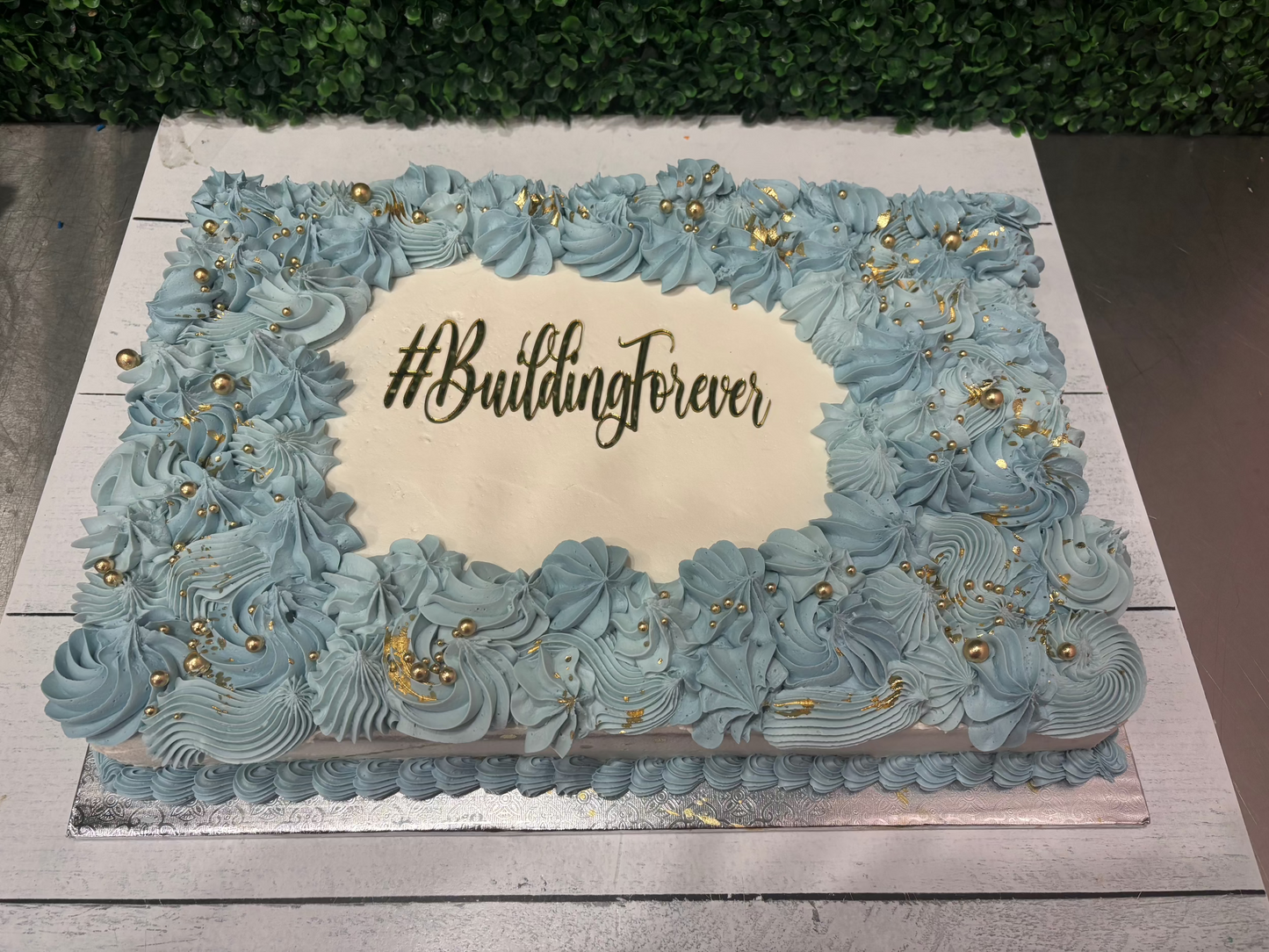 Luxe sheet cake