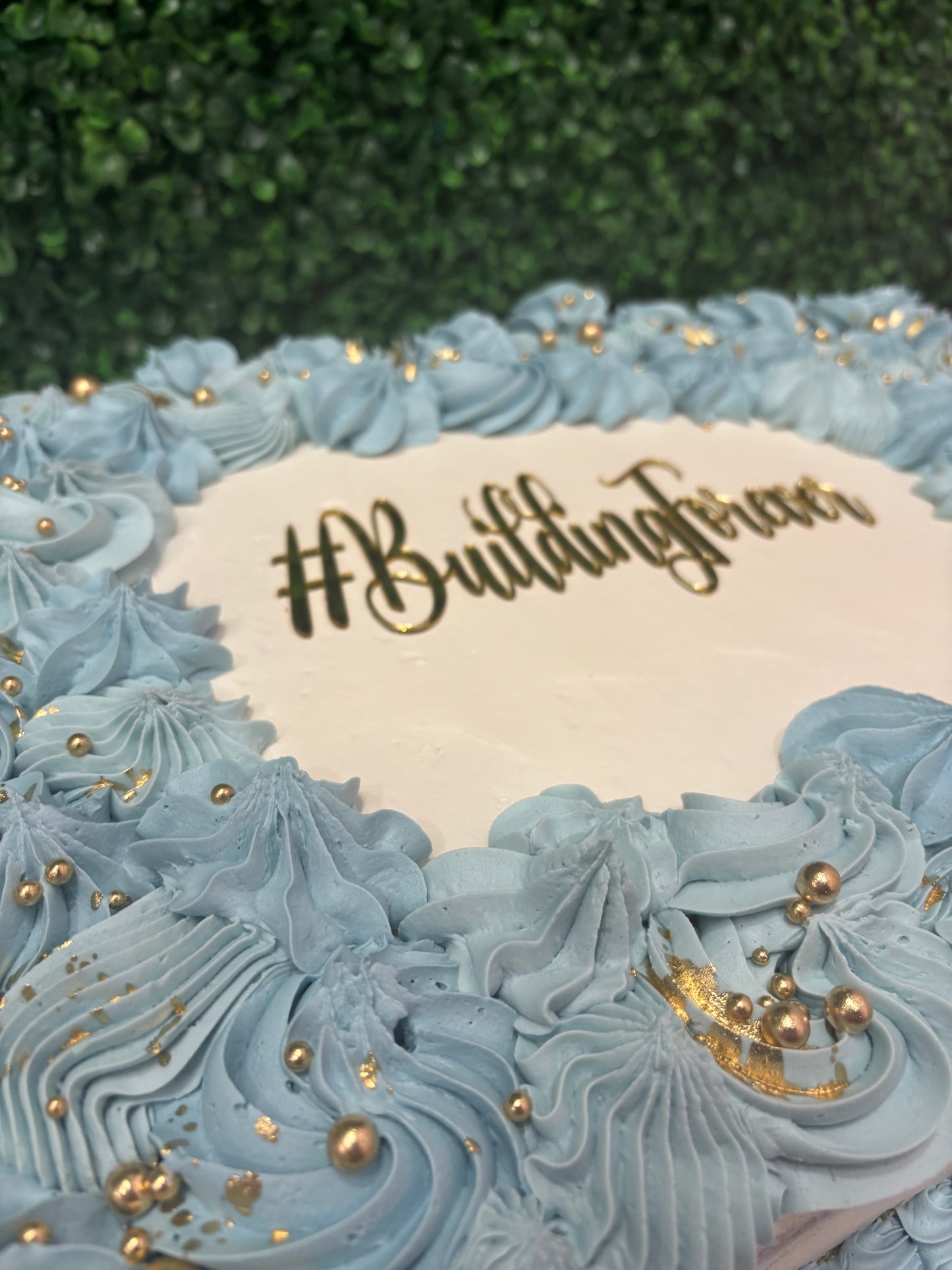 Luxe sheet cake