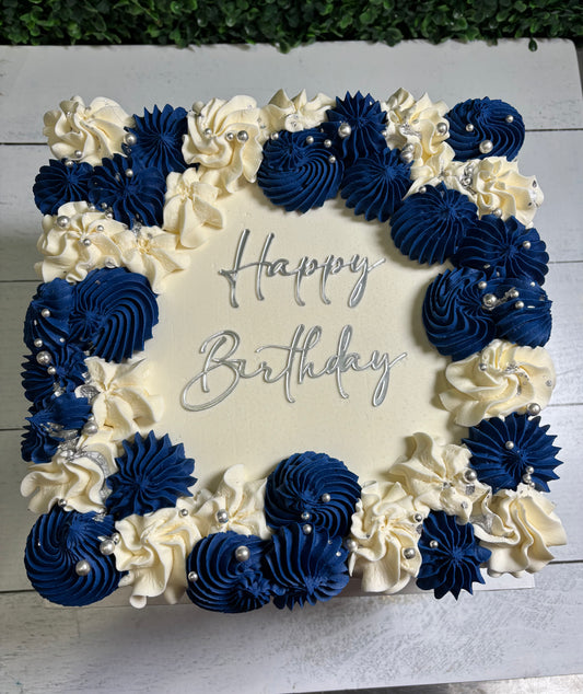 Square Luxe sheet cake
