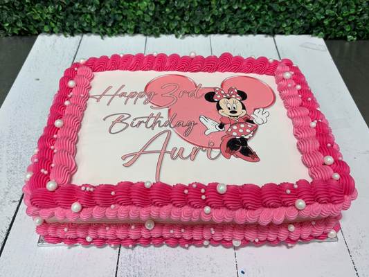 Custom Printed Character/Themed sheet cakes