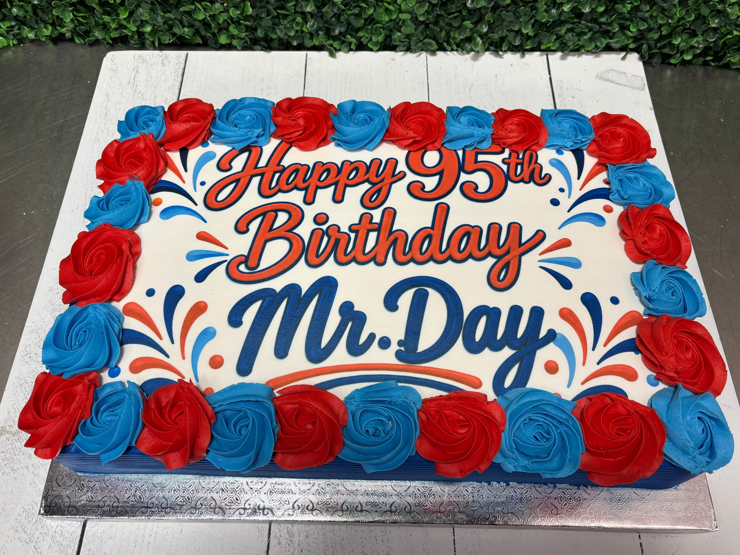 Custom Printed Sheet Cake