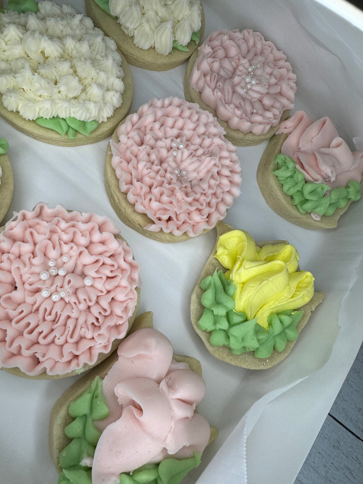 Floral Sugar Cookies