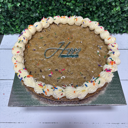 10" Happy  Birthday Cookie Cake