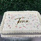 Signature Sprinkle Sheet Cake