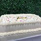 Signature Sprinkle Sheet Cake