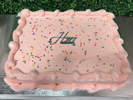 Classic Sheet Cake