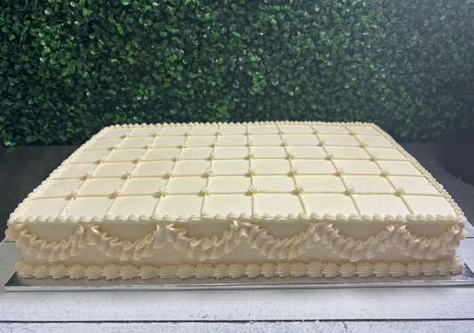 Wedding Day Sheet Cake I