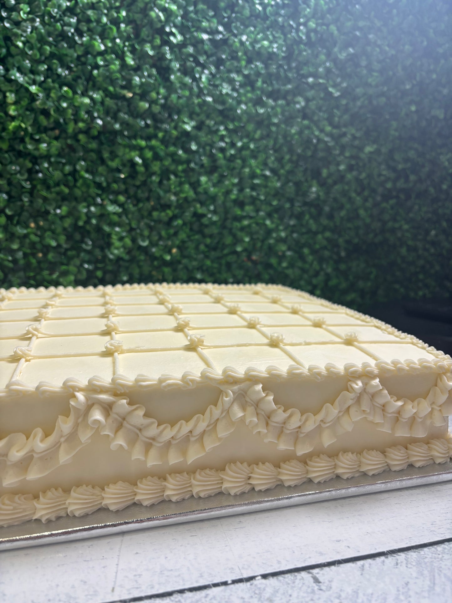 Wedding Day Sheet Cake I