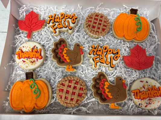 Fall Cookie box