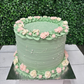 Softly Textured Floral Vintage