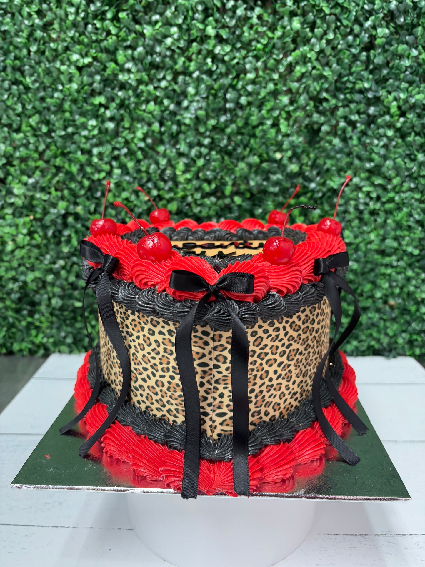 Two Layer Heart Cakes