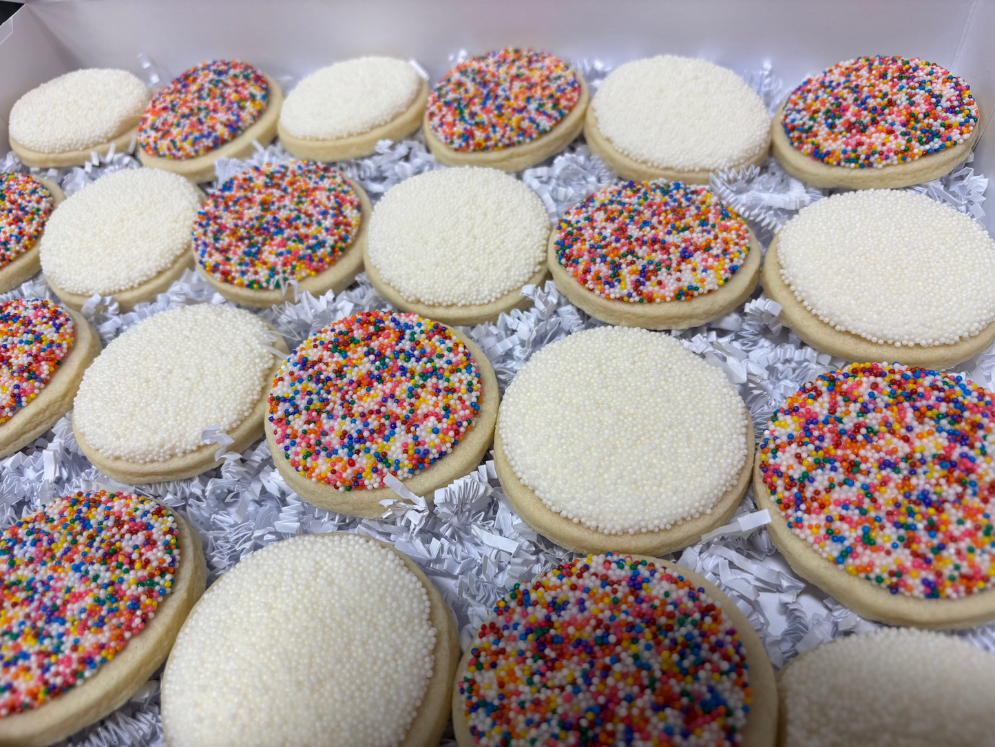 Sugar Cookies with Sprinkles