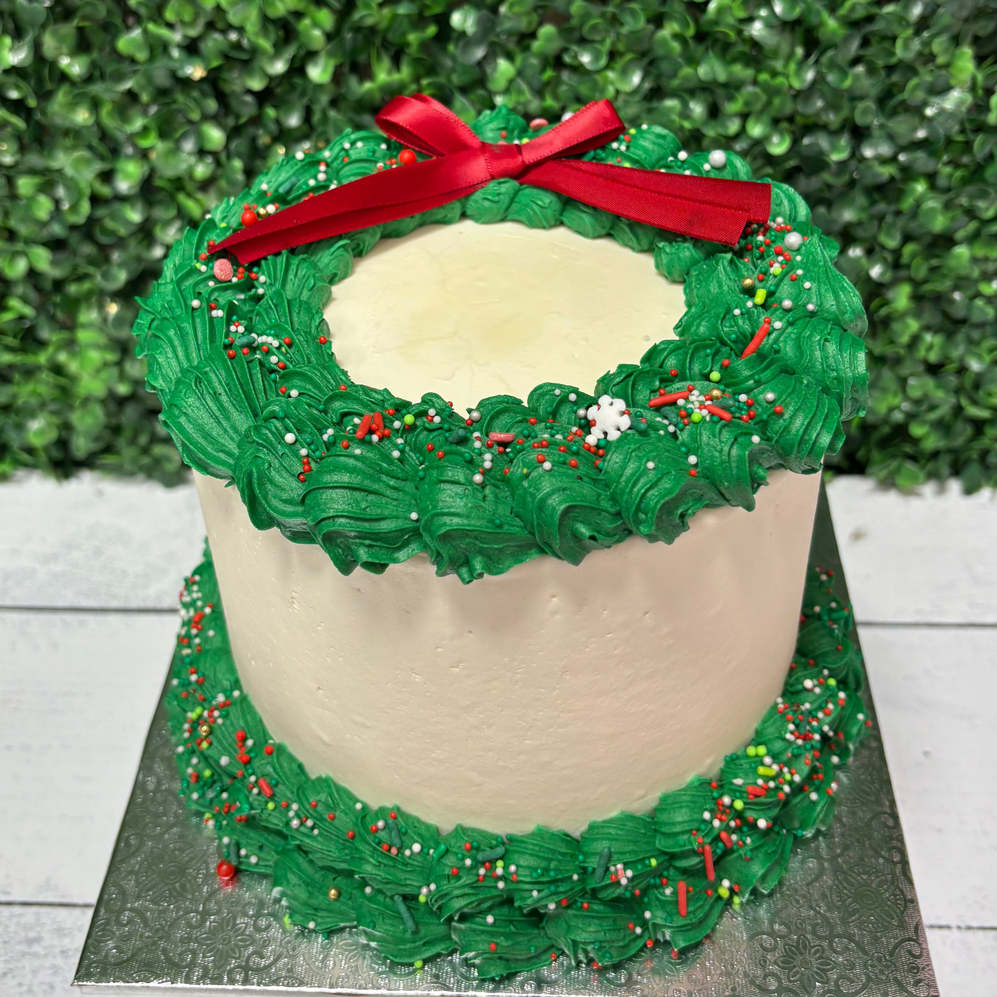 Holiday Wreath Cake II