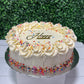 Classic Celebration Cake- Vanilla Funfetti SINGLE LAYER, 10inch