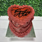 Two Layer Heart Cakes