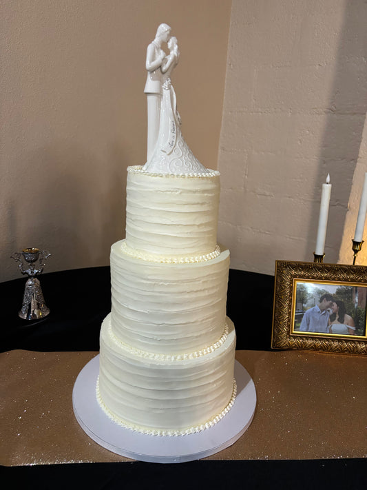 Softly Textured (3 tier)