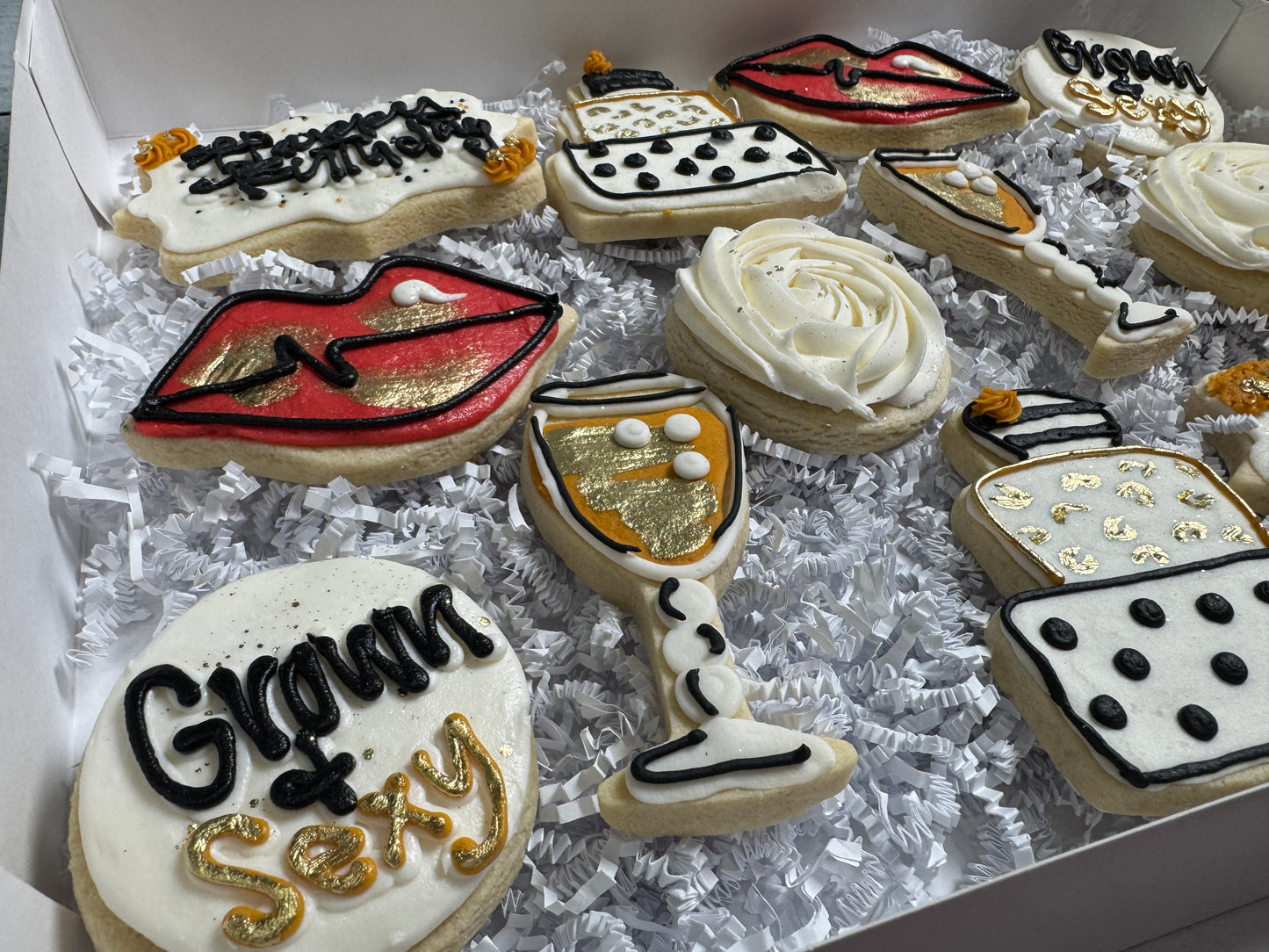 Adult Birthday Cookie Set