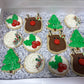 Holiday Iced Cookie Box