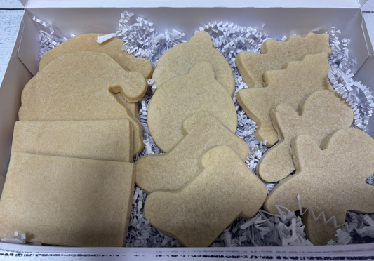 Uniced sugar cookies