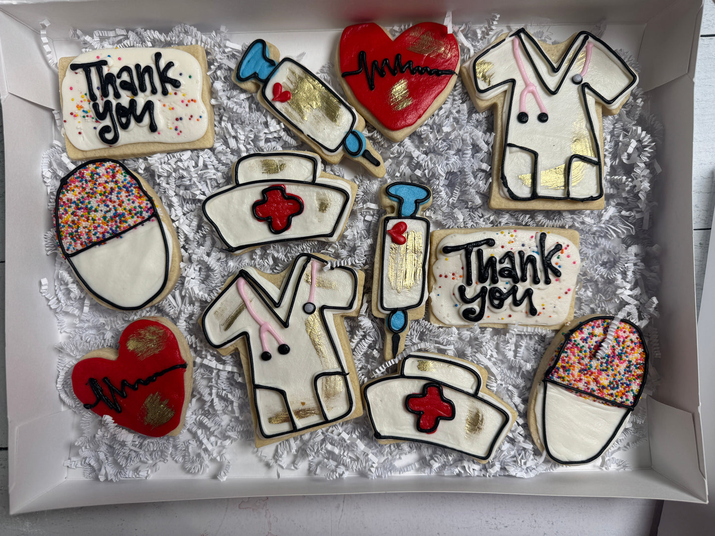 Nurse cookie set