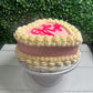 Single Layer Heart Cake