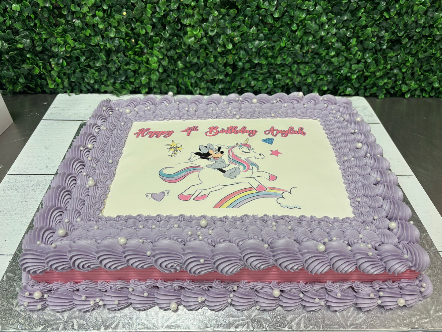 Custom Printed Character sheet cakes