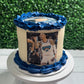Photo on Top AND front (view branded/logo cakes to add this feature)