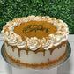 Classic Celebration Cake- Biscoff Cookie Butter SINGLE LAYER, 10inch