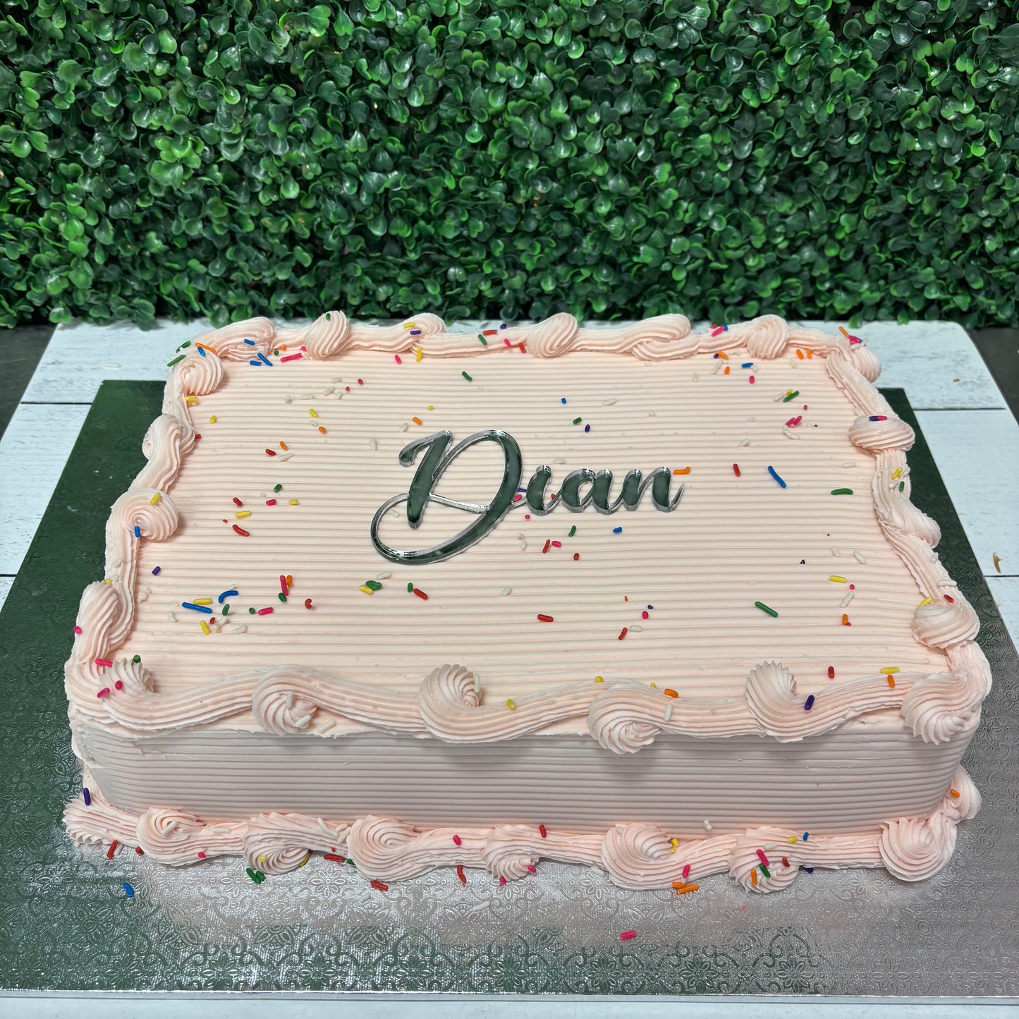 Celebration Sheet Cake