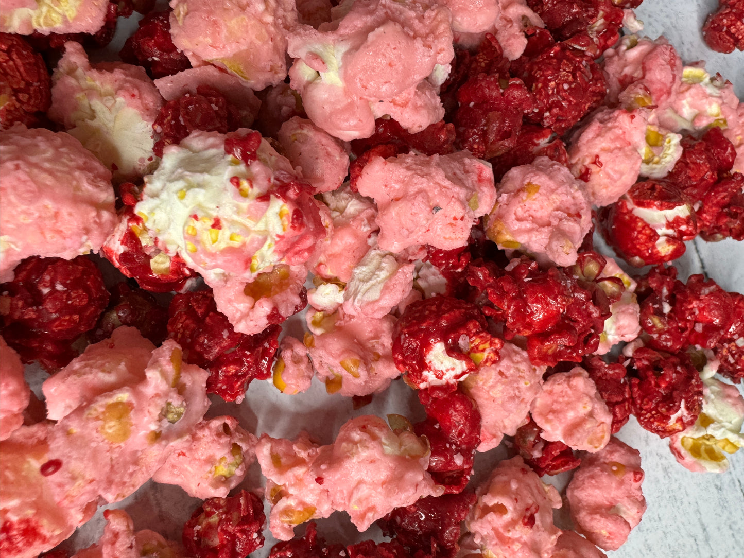 V-Day Candied Popcorn