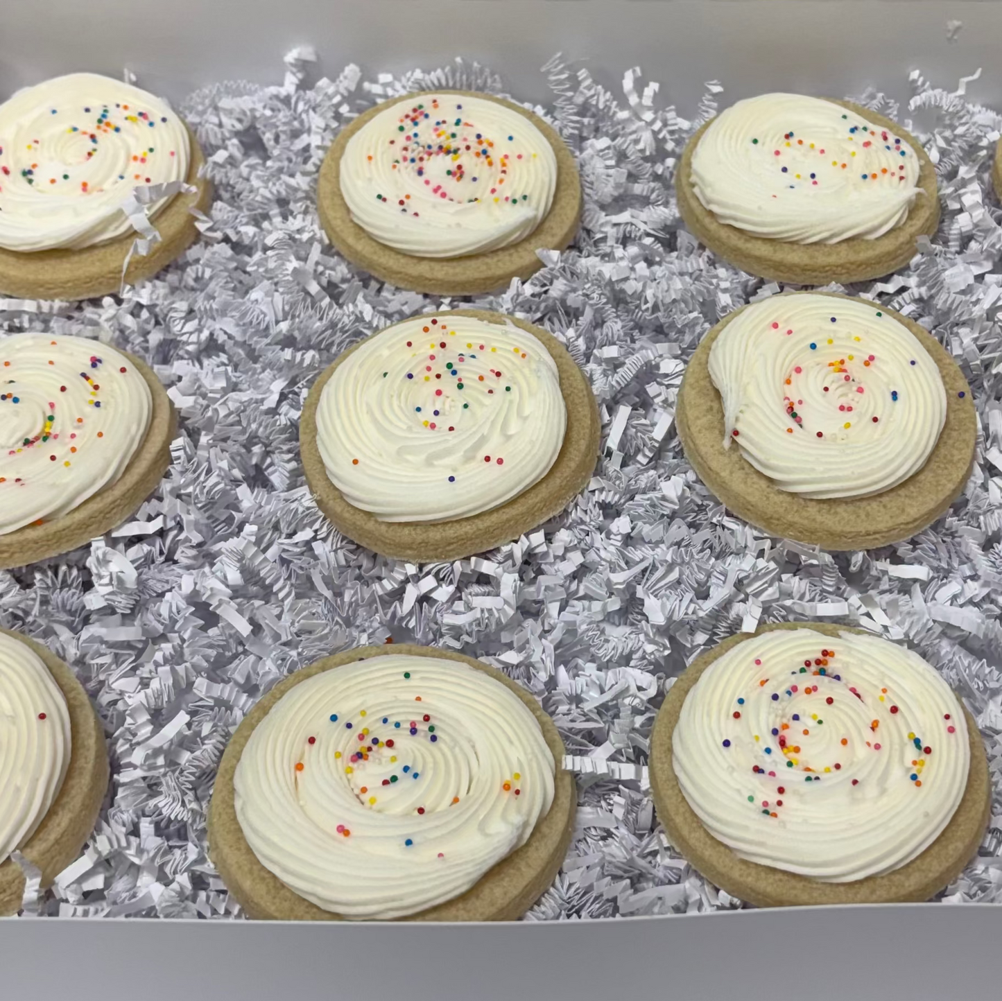 The Signature Sprinkle Iced Sugar Cookie-24 count