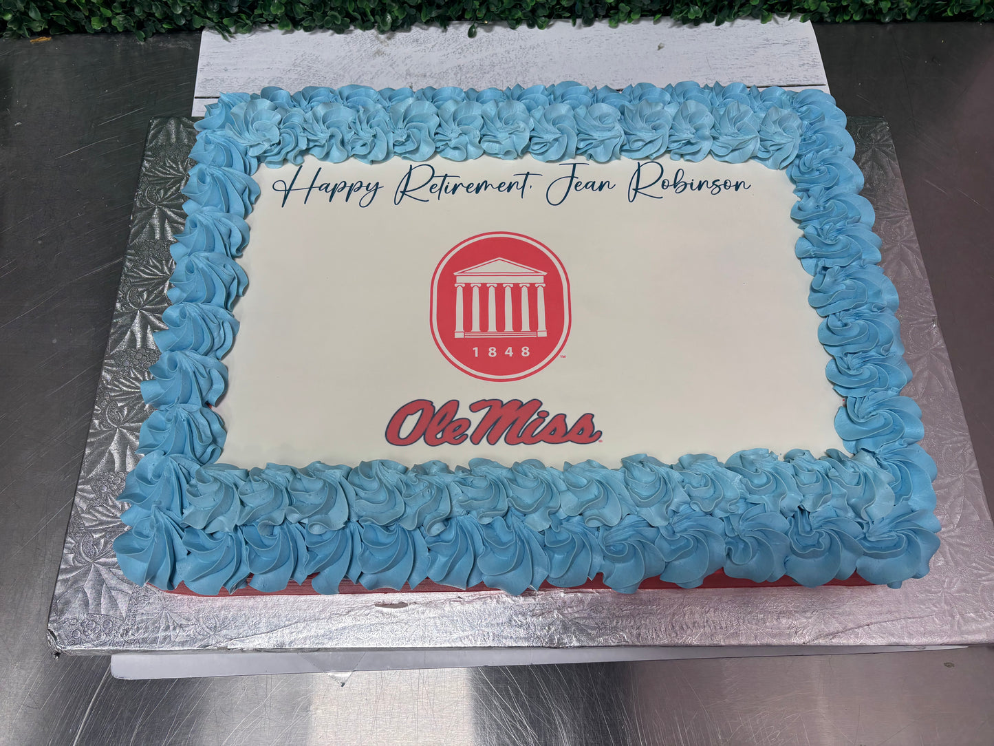 Custom Printed Sheet Cake