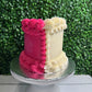 Two Layer Heart Cakes