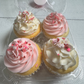 Valentine's Day Cupcake Quad