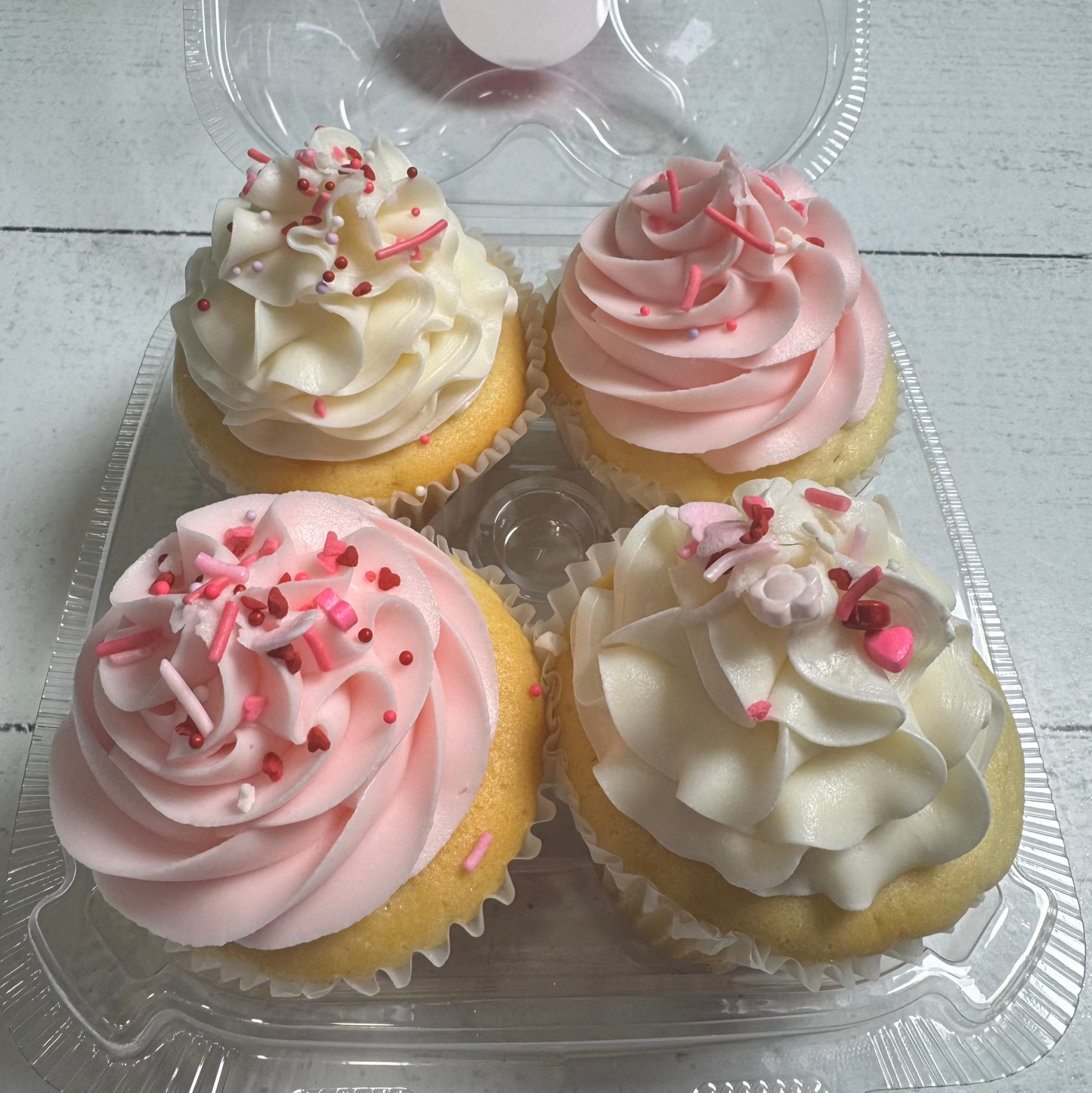 Valentine's Day Cupcake Quad