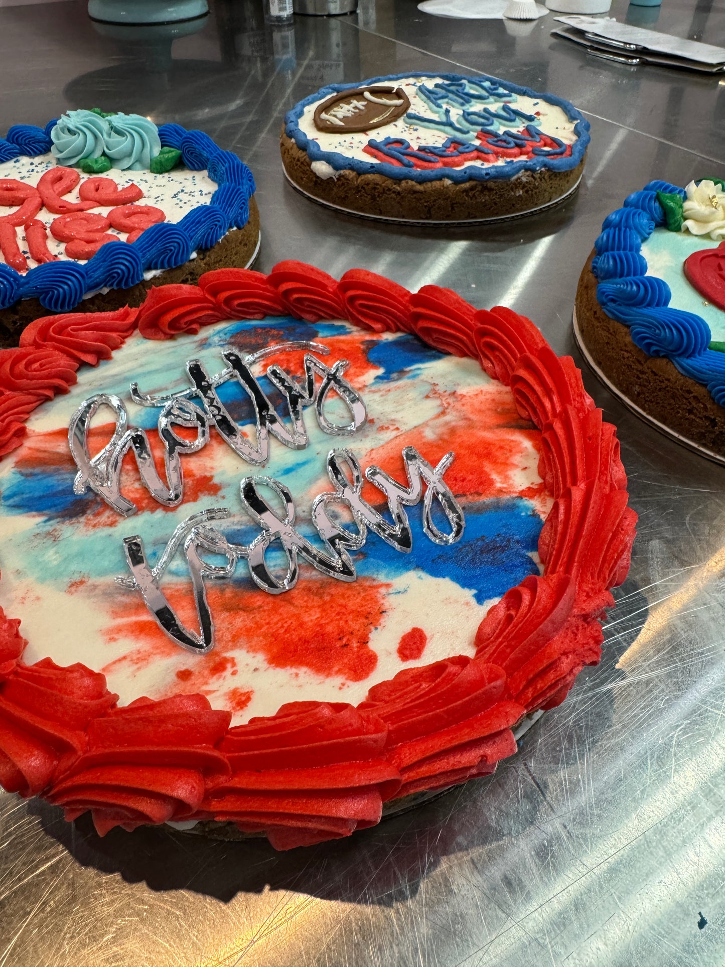 Game day Cookie Cakes