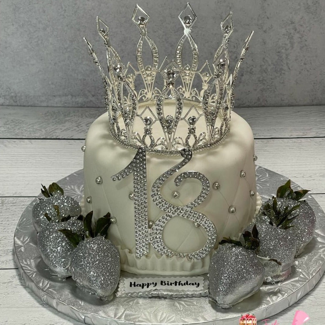 Buy 20th Birthday Cake Topper with Sparkling Crystals Bling Birthday  Caketop Online - Yacanna.com