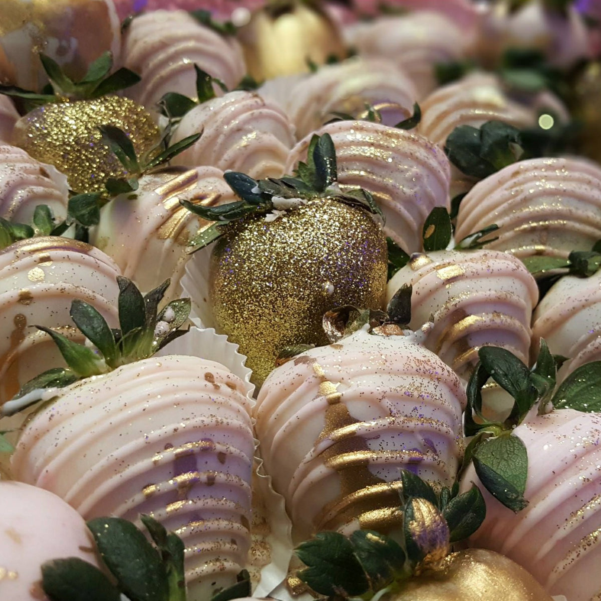 Turtle Chocolate Covered Strawberries
