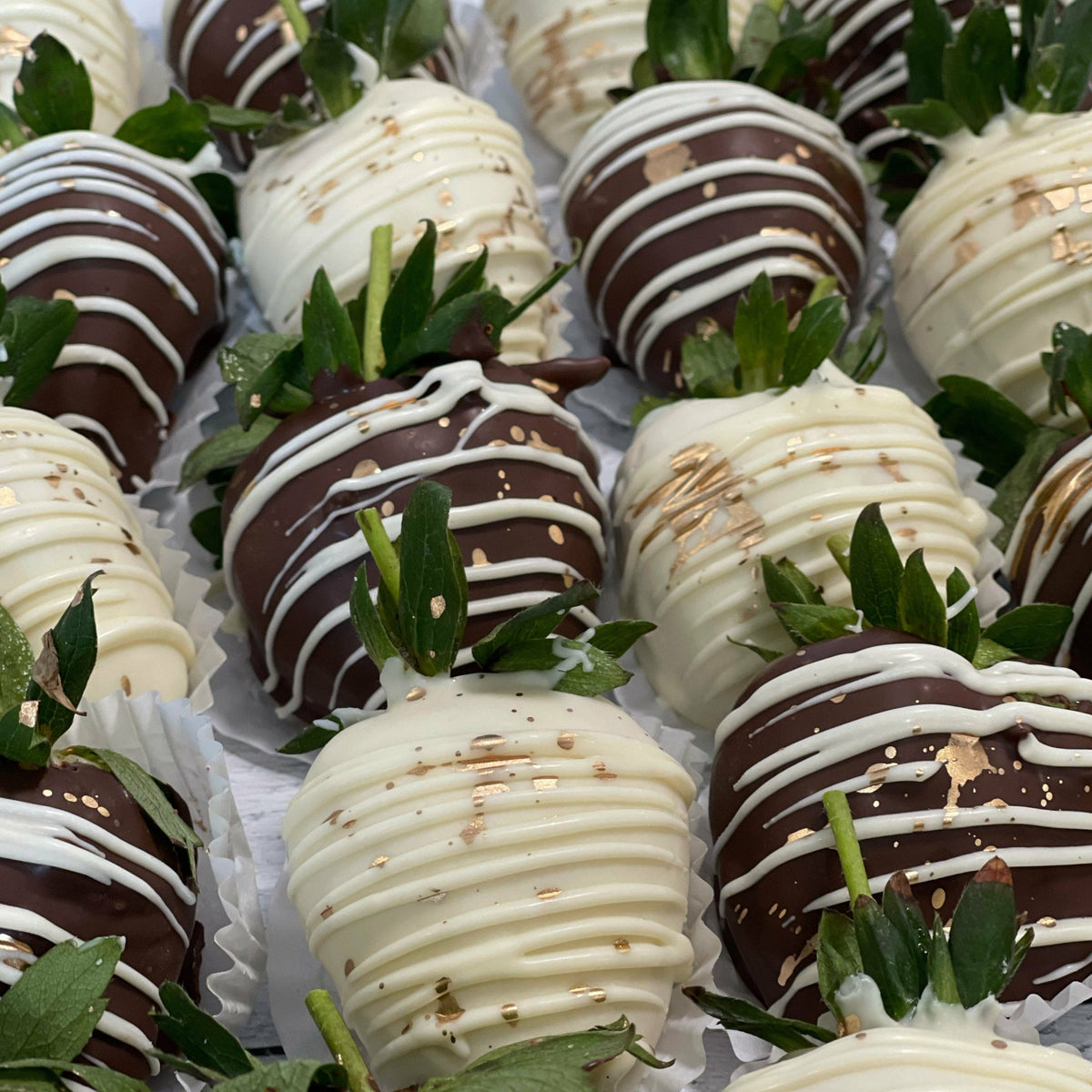 Turtle Chocolate Covered Strawberries