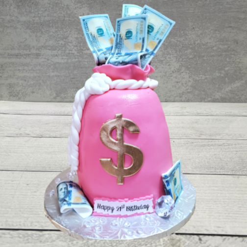 Cake Money Bag